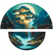 Картина за номерами з фарбами металік 