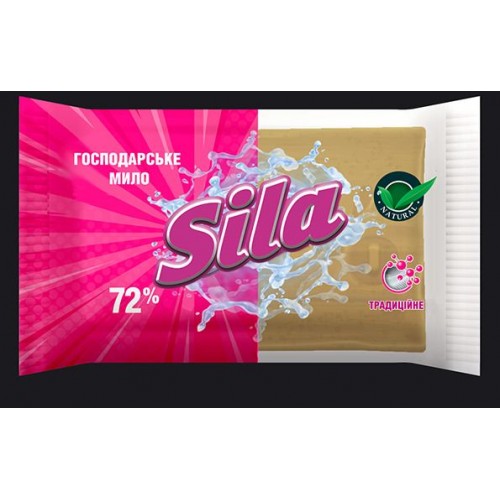 Sila мыло хозяйственное 180г 72% (SILA)