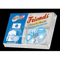 Друг, мило господарське (4*115г) для прання з відбілюючим ефектом