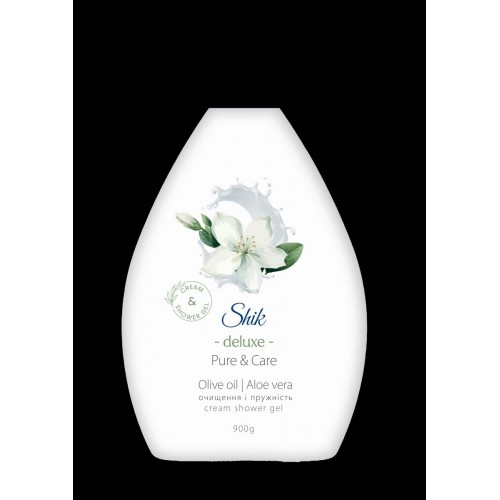 Гель для душа "Shik" 900г Deluxe Масло маслины и алоэ (Shik)