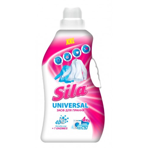 Засіб для прання "Sila" 4л Universal (SILA)