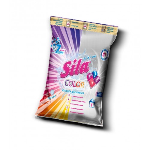 Sila средство для стирки в капсулах 21г Color (SILA)