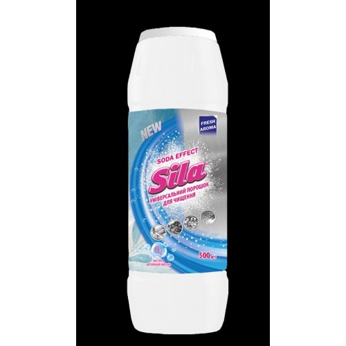 SILA, средство д/чистки, 500г, Универсальное с содой (SILA)
