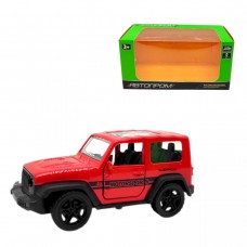 Машина АВТОПРОМ 1:39 JEEP (ЧЕРВОНИЙ)
