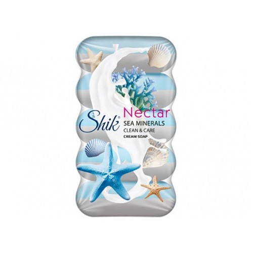 Крем мыло туалетное "Shiк Nectar" морские минералы 5*70г (Shik)