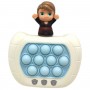 Електронна гра "Finger Press Pop-It Console. Крижане серце. КРІСТОФ" (фігурка героя, 4 режими, англ) (MiC)