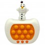 Електронна гра "Finger Press Pop-It Console. Крижане серце. Олаф" (фігурка героя, 4 режими, англ) (MiC)
