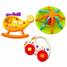 Набір брязкалець, 3 шт у пакеті (мікс видів)