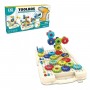 Мозаика 222 детали, шуруповерт, съемный мотор, реверс, в коробке (CAN XIN LONG TOYS)