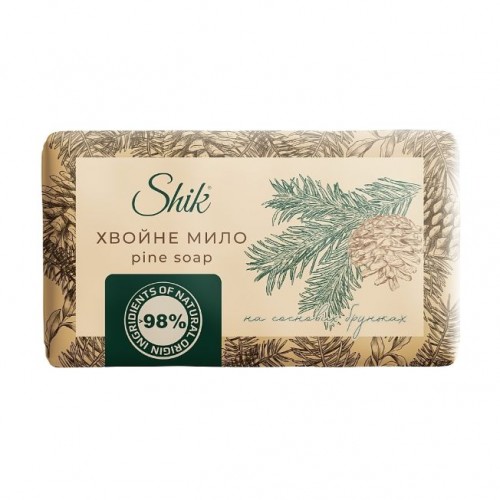 Shik мыло туалетное 180г Хвойное (Shik)