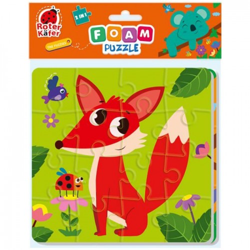 Мягкие пазлы 2в1 "Foam Puzzle: Пушистики" (Vladi Toys)