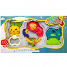 Брязкальце з прорізувачем 3шт.в кор. (ВИД 3)