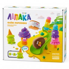 Меганабір самозатвердіючого пластиліну ЛИПАКА – ФАЙНЕ МОРОЗИВО