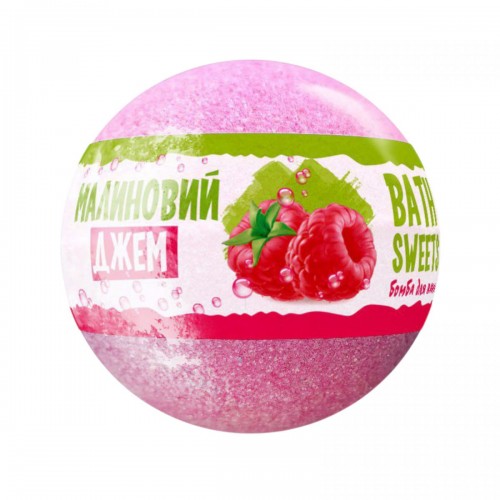 Аква Шайн Bath Sweets бомба д/ванна 100г Малиновый джем (Аква Шайн)