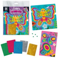 Набор для творчества с блестящей мозаикой «Бабочки»