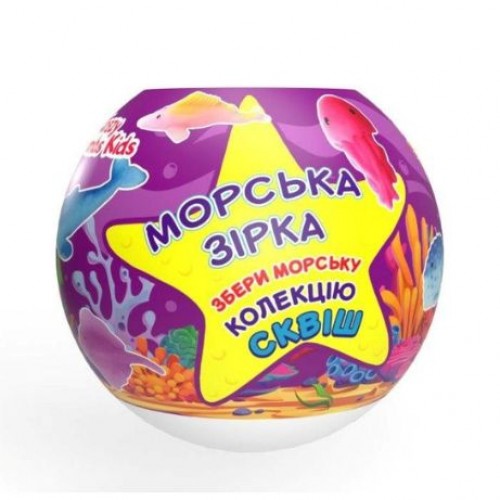 Аква Шайн Crazy Bombs Kids бомба д/ванна 120г Морская Звезда (Аква Шайн)