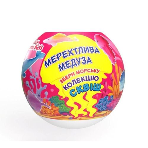Аква Шайн Crazy Bombs Kids бомба д/ванн 120г Мерцающая медуза (Аква Шайн)