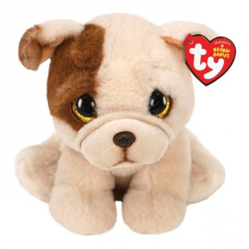 Детская игрушка мягкая "Beanie Boo's. Мопс HOUGHIE" 25 см (TY)