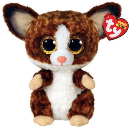 Детская игрушка мягкая "Beanie Boo's. Лемур BINKY" 25 см (TY)