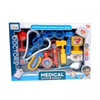 Лікар набір стетоскоп, шприц, аксес короб. 39*5,3*28