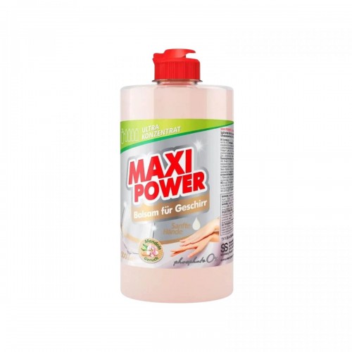 MAXI POWER Средство-бальзам для мытья посуды Миндаль 500мл (MAXI POWER)