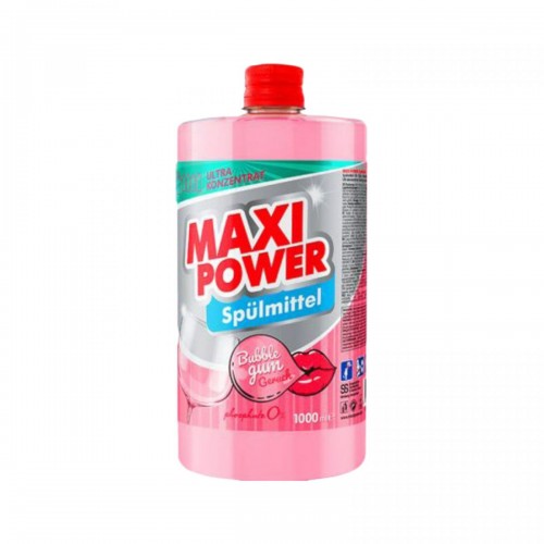MAXI POWER Средство для мытья посуды Бабл Гамм 1л запаска (MAXI POWER)