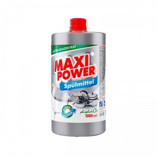 MAXI POWER Средство для мытья посуды Платинум 1л запаска (MAXI POWER)