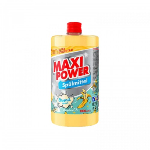 MAXI POWER Средство для мытья посуды Банан 1л запаска (MAXI POWER)