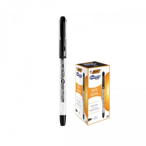 BIC Ручка Джелосити Стик Черная 1шт (BIC)