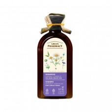 Green Pharmacy шампунь 350мл ромашка/льняное масло д/крашеного