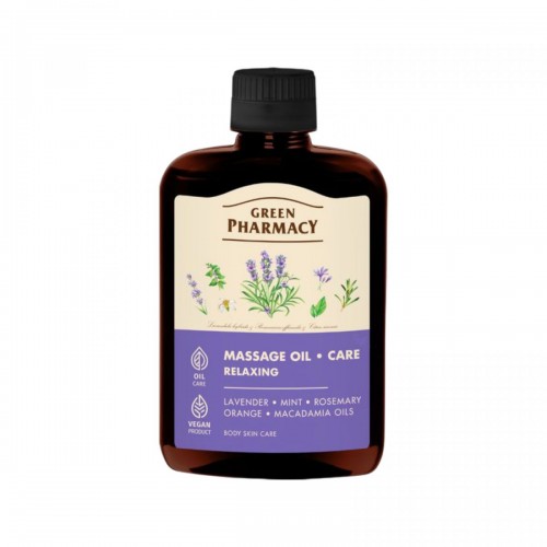 Green Pharmacy масло массажное 200мл расслабляющее (Green Pharmacy)