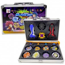 Набір бейблейдів у валізі