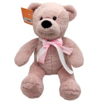 Мягкая игрушка Мишка Тедди 35 см (ТЕМНО-РОЗОВЫЙ)