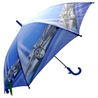 ЗОНТИК ТРОСТЬ 67,5 см. ГОЛУБОЙ (ВИД 3)