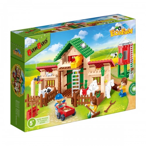 Конструктор "Жизнь на ферме", 328 эл (BanBao)