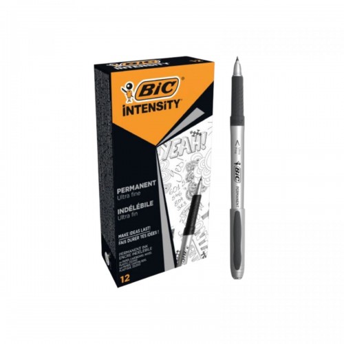 BIС Маркер CD/DVD черный 12уп. (BIC)