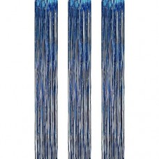 Дождик на елку «Макси» синий, 2*8*150 см