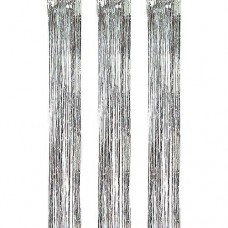 Дождик на елку «Макси» серебро, 2*8*150 см