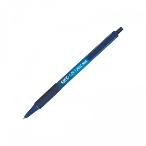 BIC Ручка Soft Clic Grip Синяя 1шт (BIC)