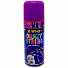 Цветной серпантин в баллоне (ФИОЛЕТОВЫЙ)