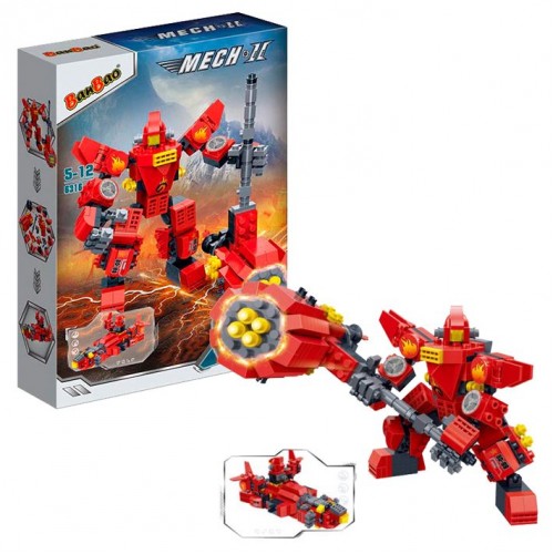Конструктор-трансформер "Mech 2: Титан", 351 деталь (BanBao)