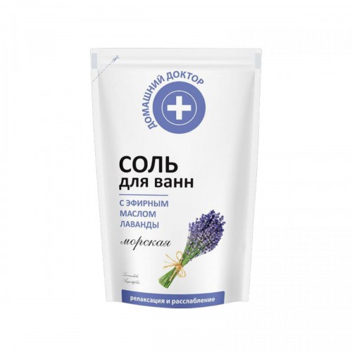 The Doctor Health Care соль д/ванн дой-пак 500г Лаванда (The Doctor Health & Care)