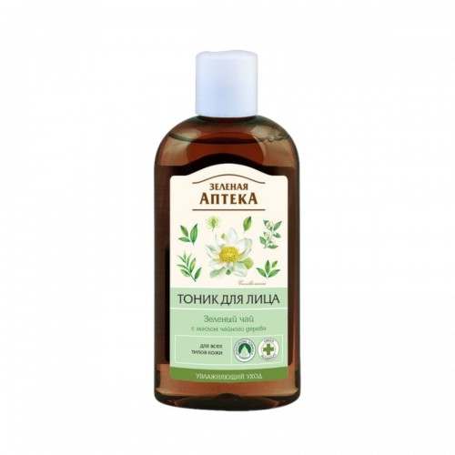 Green Pharmacy тоник д/обл. 200мл зеленый чай д/всех типов кожи. (Green Pharmacy)