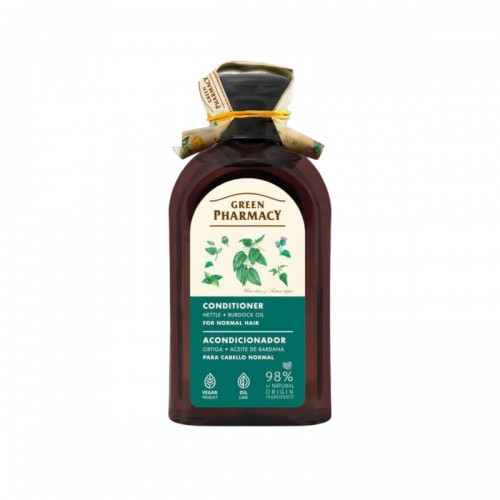 Green Pharmacy кондиционер 300 мл для нормальных волос крапива и репейное масло (Green Pharmacy)