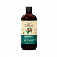 Green Pharmacy гель д/душу 500мл Зелена кава та імбирна олія