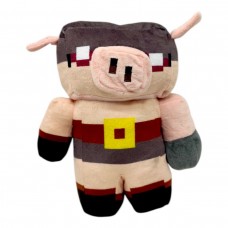 МЯКА ІГРАШКА MINECRAFT ПІГЛІН В ШОЛОМІ