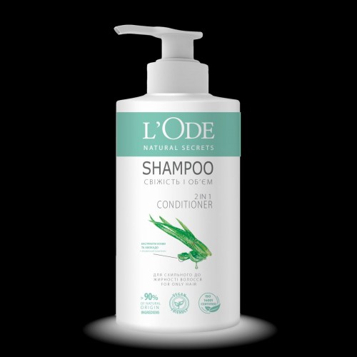 L'Ode Natural Secrets шампунь 900гд/ склонных к жирности волос (L'Ode)
