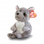 Детская игрушка мягконабивная TY BEANIE BELLIES. Серая собака WILFRED (TY)