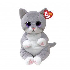 Дитяча іграшка м’яконабивна TY BEANIE BELLIES 25 см 43203 Сіре кошеня MORGAN