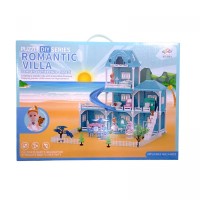 Кукольный дом с куклами, мебелью и аксесс.кор.45,8*13,5*33,5